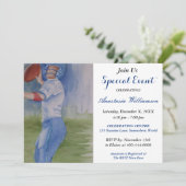 INVITATION À UN ÉVÉNEMENT ARTISTIQUE AMUSANT DE FO (Debout devant)