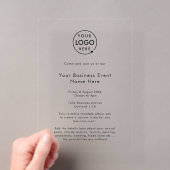Invitation à un événement commercial | Invitations (In situ (ordinateur de poche))