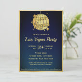 Invitation à un événement de fête de bachelor à La (Debout devant)