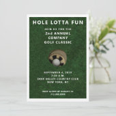 Invitation à un événement de golf (Debout devant)