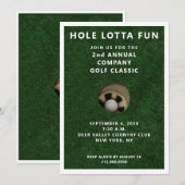 Invitation à un événement de golf (Devant / Derrière)