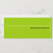 Invitation à un événement d'entreprise typographiq (Dos)