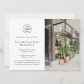 Invitation à un événement professionnel | Cartes d (Devant)