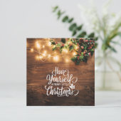 Invitation à un Joyeux Noël (Debout devant)