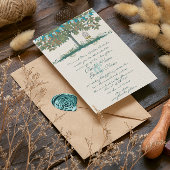 Invitation à un mariage avec une cage d'oiseaux tu