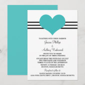 Invitation à un mariage cardiaque, Aqua (Devant / Derrière)