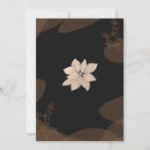 Invitation à un mariage carte de vous (Dos)