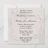 Invitation à un mariage d'amour inconditionnel ave (Dos)