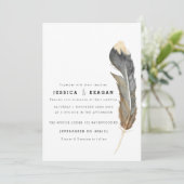 Invitation à un mariage de plumes urbaines (Debout devant)