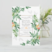 Invitation à un mariage de verger d'été (Debout devant)