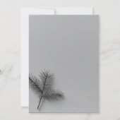 Invitation à un mariage d'hiver (Dos)