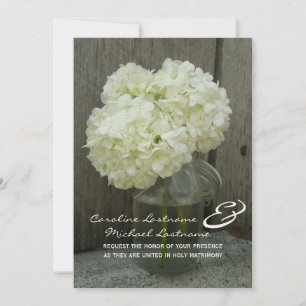 Invitation à un mariage d'Hydranges et de Barnwood