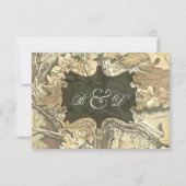 Invitation à un mariage élégant à Camo (Devant)