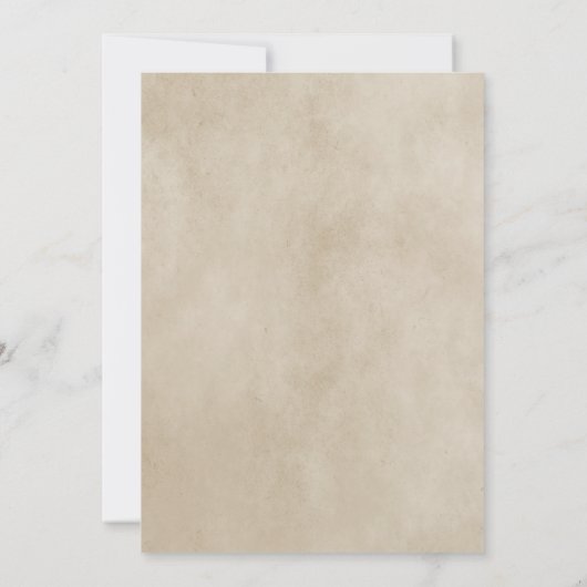 Invitation à un mariage gothique rose (Dos)