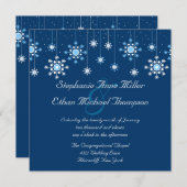 Invitation à un mariage hivernal (Devant / Derrière)