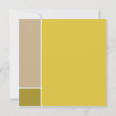 Invitation à un mariage moderne minimaliste simple (Dos)