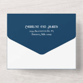 Invitation à un mariage pour la Marine de la Toile (Verso)