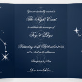 Invitation à un mariage romantique BookTok - Bélie (Intérieur au milieu)