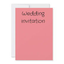 Invitation à un mariage saumon et pêche