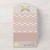 Invitation à un mariage tout-en-un avec papillon r (Dehors)