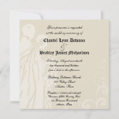 Invitation à un mariage unique avec des harengs ro (Dos)