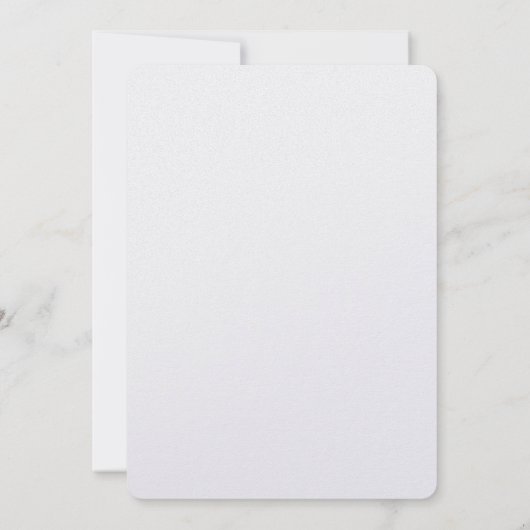 Invitation à un mariage verdoyant (Dos)