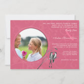 Invitation à un mariage vintage de mereysuckle (Devant)