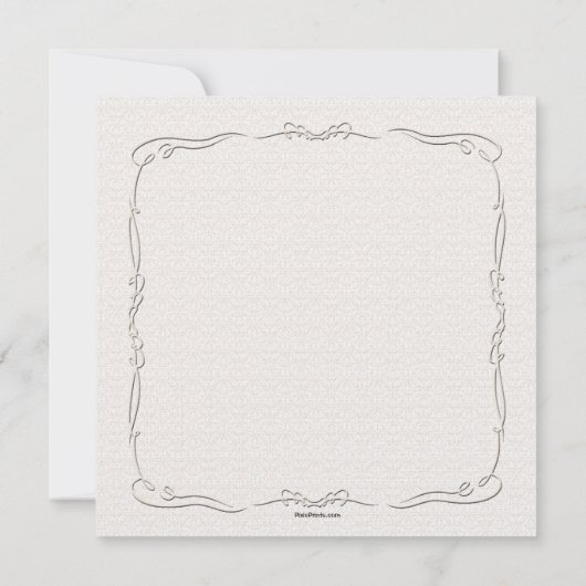 Invitation à un moment chère (Dos)