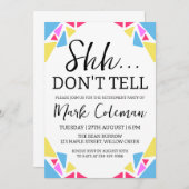 invitation à un parti de retraite surprise (Devant / Derrière)