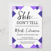 invitation à un parti de retraite surprise (Devant)