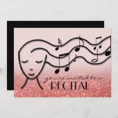invitation à un récital de musique (Devant / Derrière)