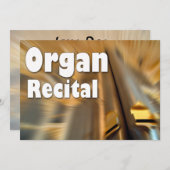 Invitation à un récital d'orgue - Tuyaux de Sydney (Devant / Derrière)