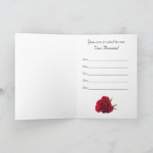 Invitation à un renouvellement de vœux (Intérieur)