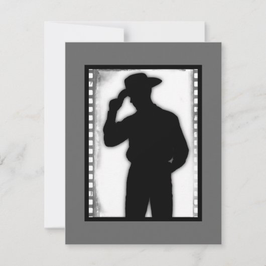 Invitation à un Rodéo Thématique Campagnard Rustiq (Devant)