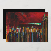 Invitation à un salon d'art (Devant / Derrière)