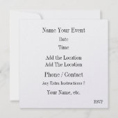 Invitation à un tir - SRF (Dos)