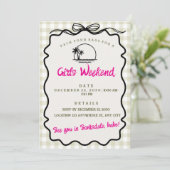 Invitation à un week-end entre filles - Enterremen (Debout devant)