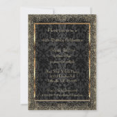 Invitation À une autre année de fête (Dos)