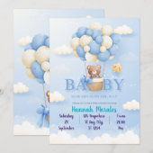 Invitation à une baby shower (Devant / Derrière)