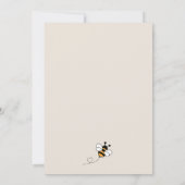 Invitation à une baby shower (Dos)