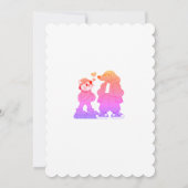 invitation à une baby shower (Dos)