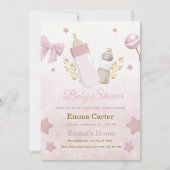 Invitation à une Baby Shower (Devant)