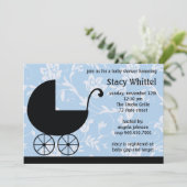 Invitation à une Baby Shower (Debout devant)