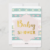 Invitation à une Baby Shower (Dos)