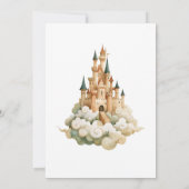 Invitation à une baby shower Dragon Bébé (Dos)