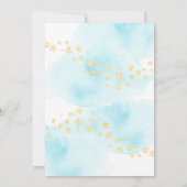 Invitation à une Baby Shower Montgolfière (Dos)