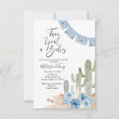 Invitation à une Baby Shower Pastel Blue Taco 'bou (Devant)