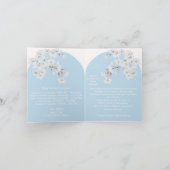 Invitation à une baby shower pour garçon, Future M (Intérieur)