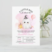 Invitation à une Baby Shower pour Halloween | Peti (Debout devant)