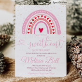 Invitation à une Baby Shower pour la Saint-Valenti